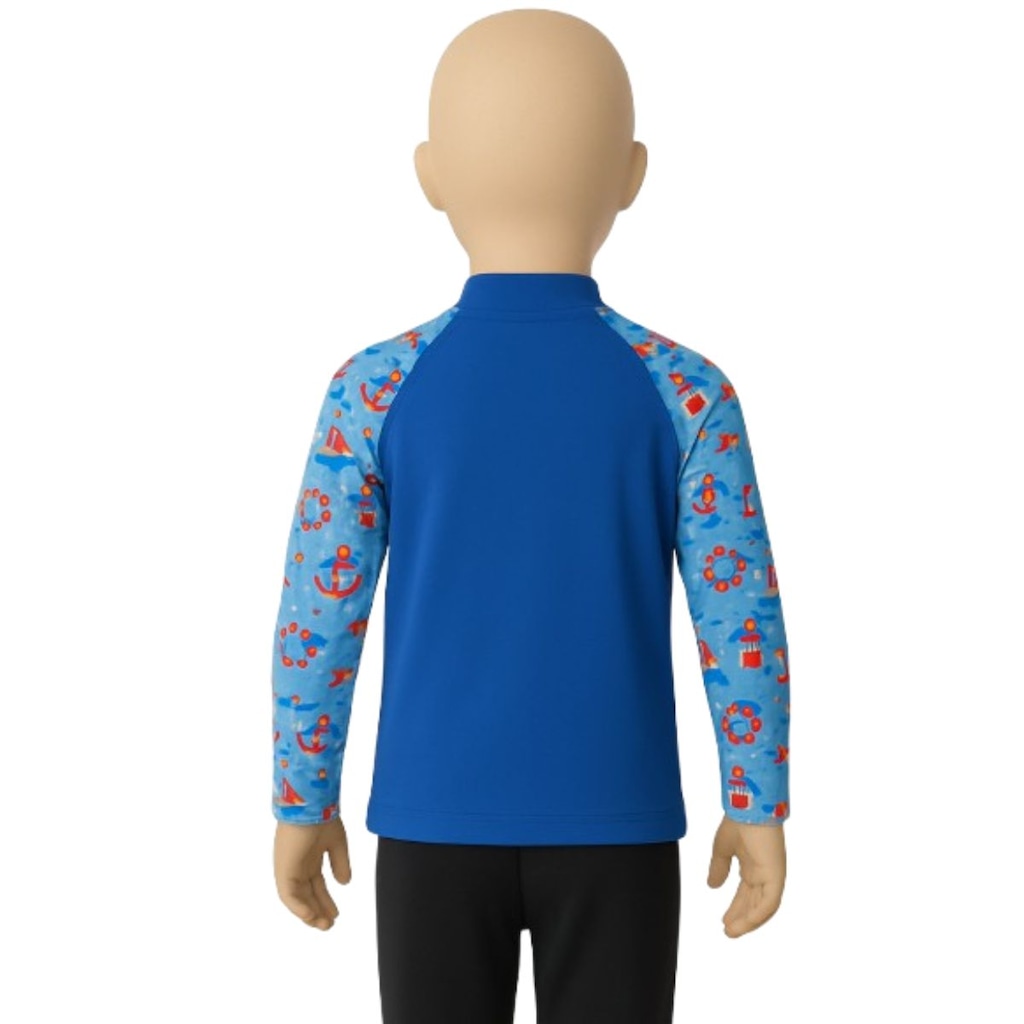 Imagem 3 do produto Blusa Termica Básica Vekyo Estampada Proteção Uv Verão Moda Praia Masculina