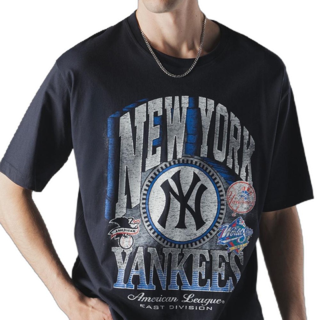 Imagem 3 do produto Camiseta New Era Oversize New York Yankees MLB Masculina