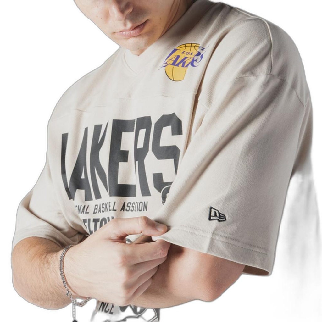 Imagem 4 do produto Camiseta New Era Oversize Los Angeles Lakers NBA Masculina