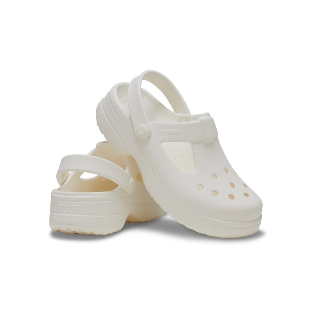 Imagem 4 do produto Sandália Unissex Crocs Classic Y Jane Clog T Chalk