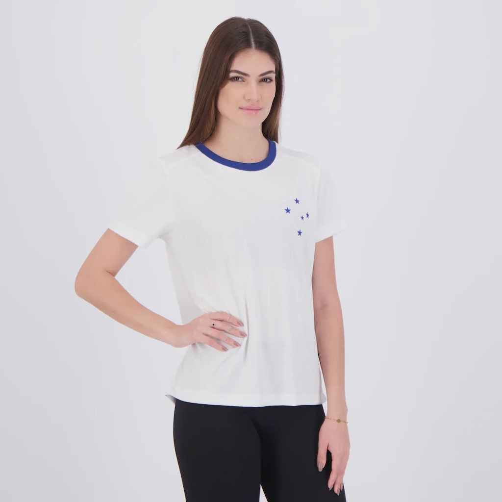 Imagem 2 do produto Camisa Do Cruzeiro Entrelaço Feminina