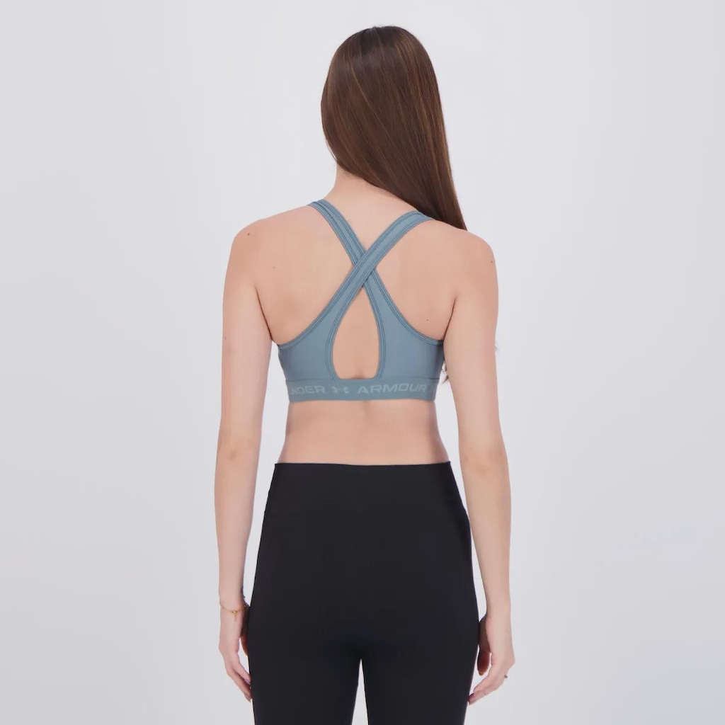 Imagem 4 do produto Top Under Armour Crossback Mid Bra Feminino
