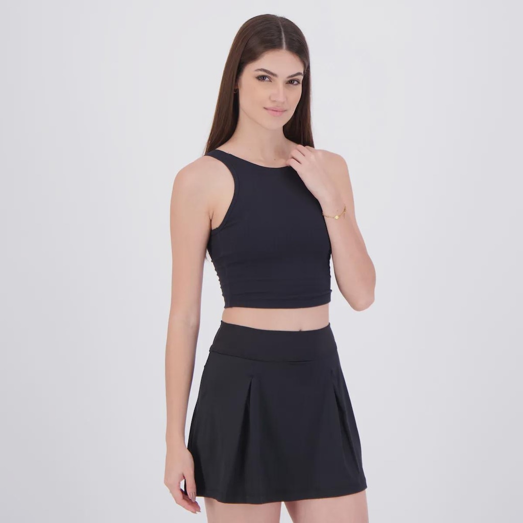 Imagem 2 do produto Top Fila Long Life Ribbed Feminino