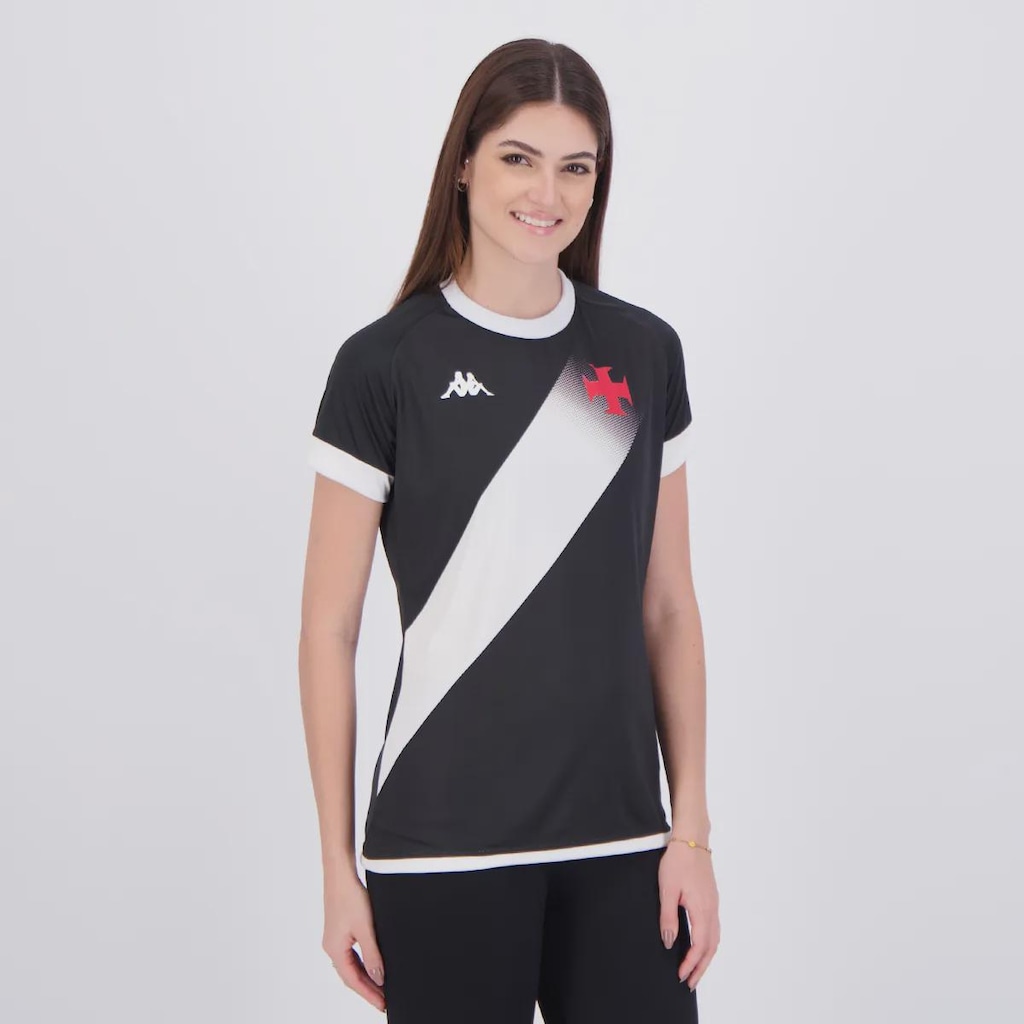 Imagem 2 do produto Camisa Kappa Vasco Supporter Graphik Feminina