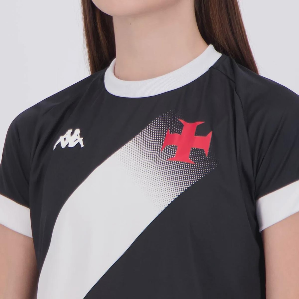 Imagem 5 do produto Camisa Kappa Vasco Supporter Graphik Feminina