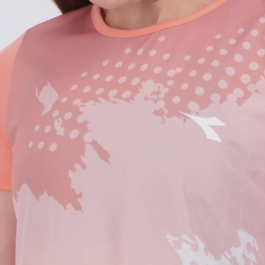 Imagem 5 do produto Camiseta Diadora Esportiva Logo Feminina