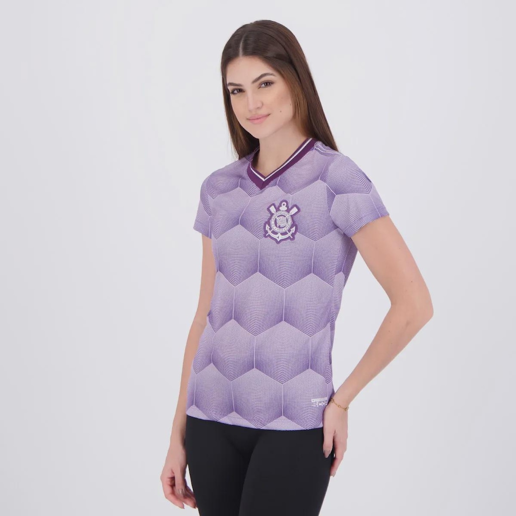 Imagem 3 do produto Camisa Do Corinthians Logo Dry - FutFanatics - Feminina