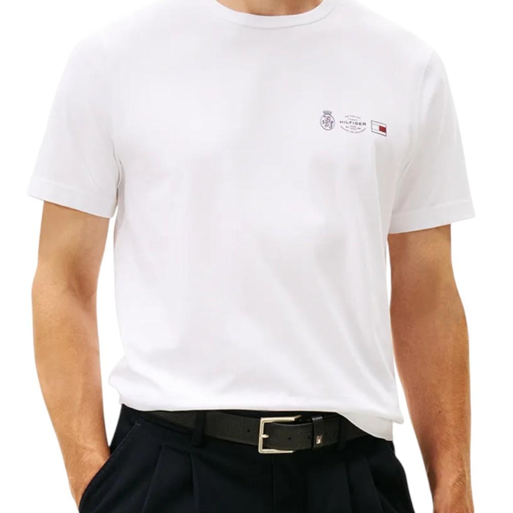 Imagem 2 do produto Camiseta Tommy Hilfiger Small Crest Outline Masculina