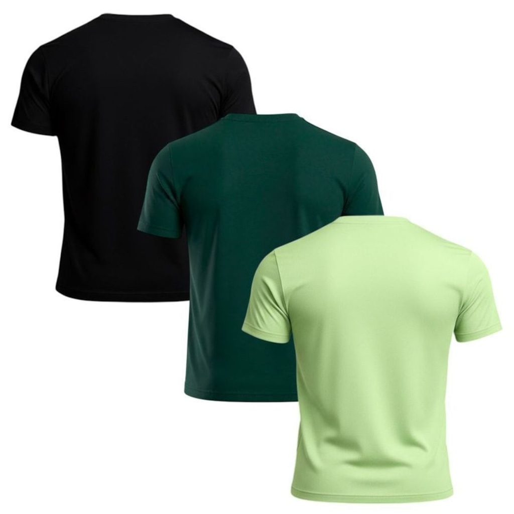 Imagem 2 do produto Kit 3 Camisetas Diadora Small Logo Masculina