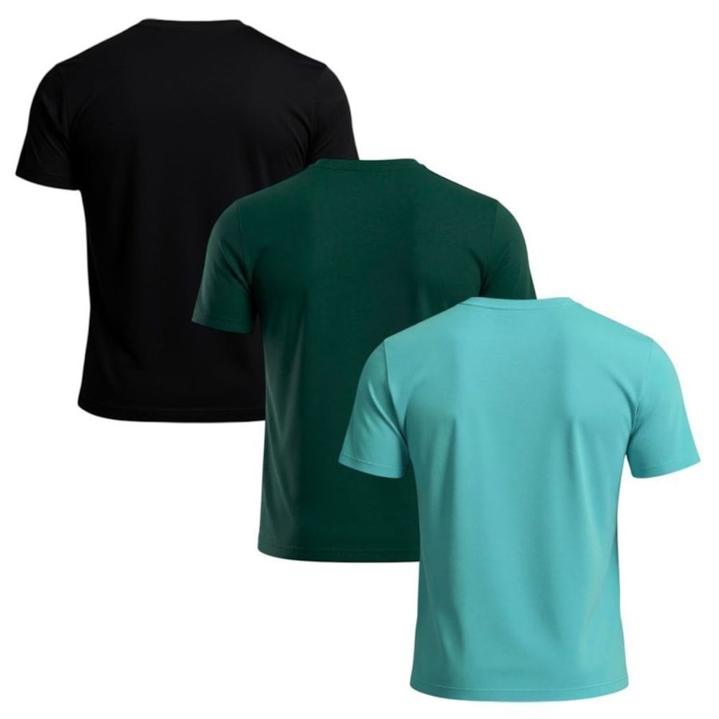 Imagem 2 do produto Kit 3 Camisetas Diadora Small Logo Masculina