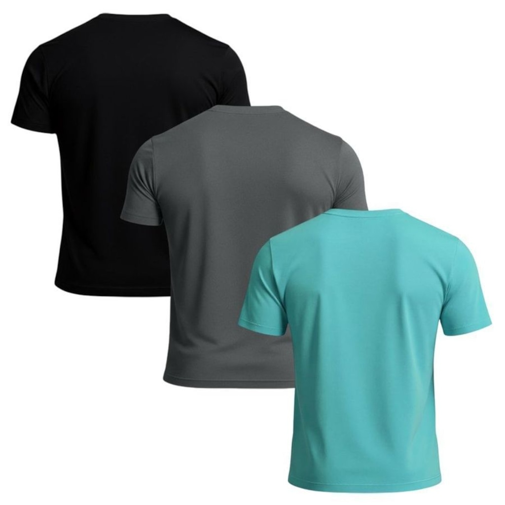 Imagem 2 do produto Kit 3 Camisetas Diadora Small Logo Masculina