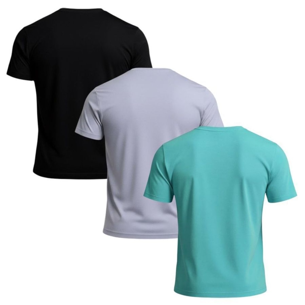 Imagem 2 do produto Kit 3 Camisetas Diadora Small Logo Masculina
