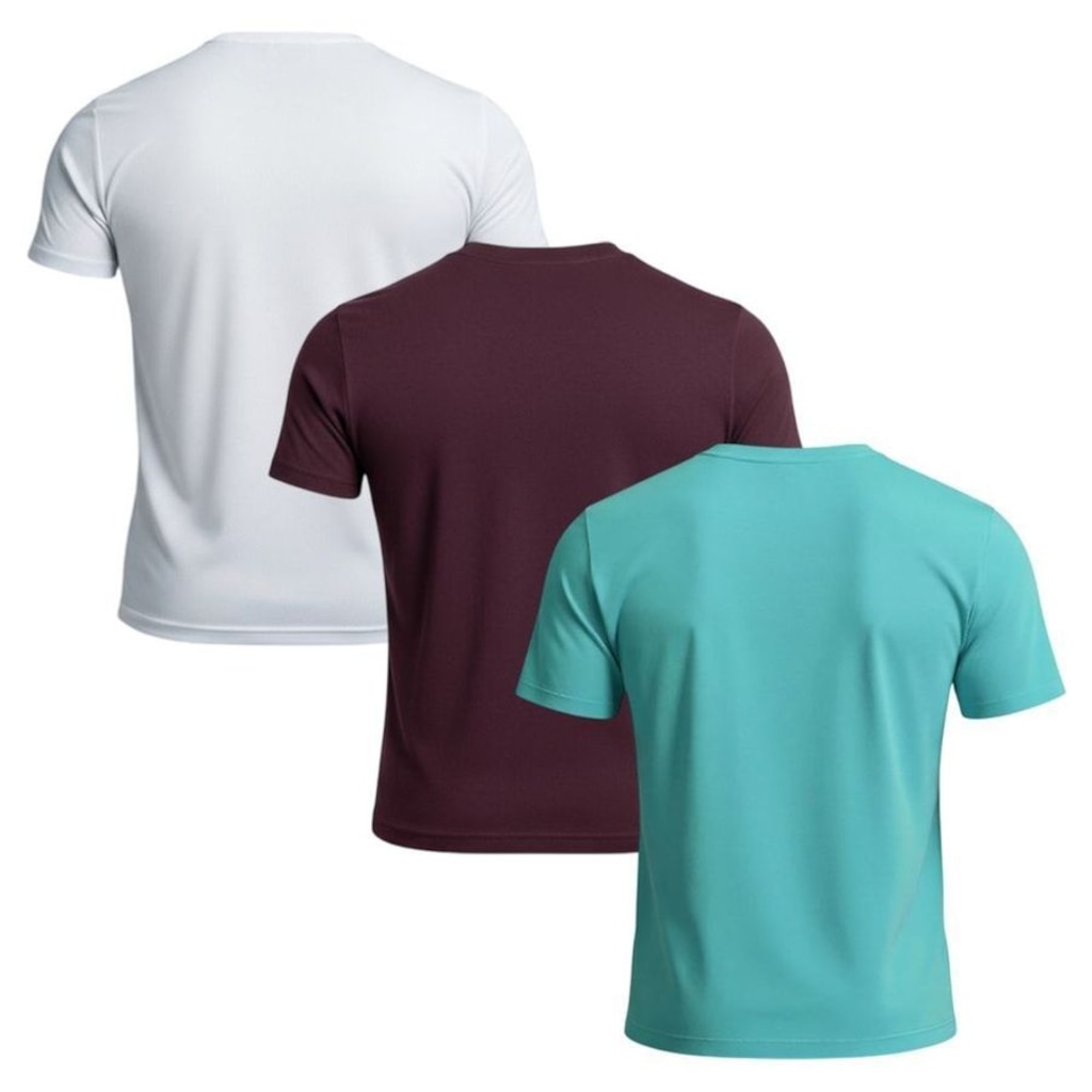 Imagem 2 do produto Kit 3 Camisetas Diadora Small Logo Masculina