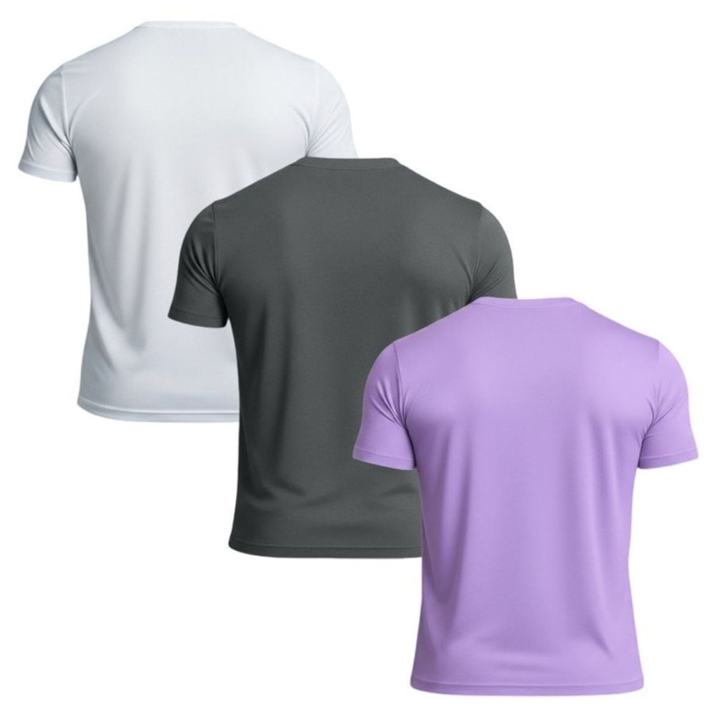 Imagem 2 do produto Kit 3 Camisetas Diadora Small Logo Masculina