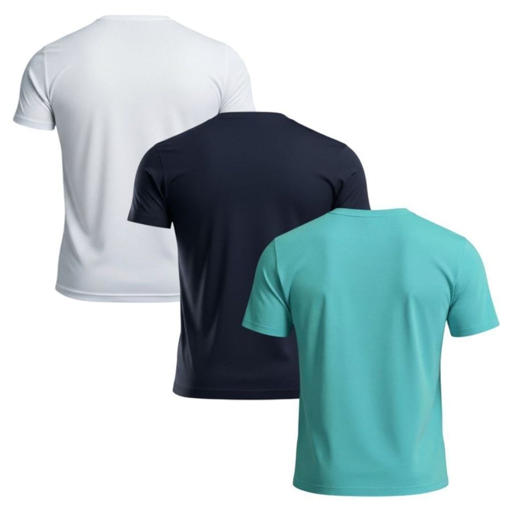 Imagem 2 do produto Kit 3 Camisetas Diadora Small Logo Masculina