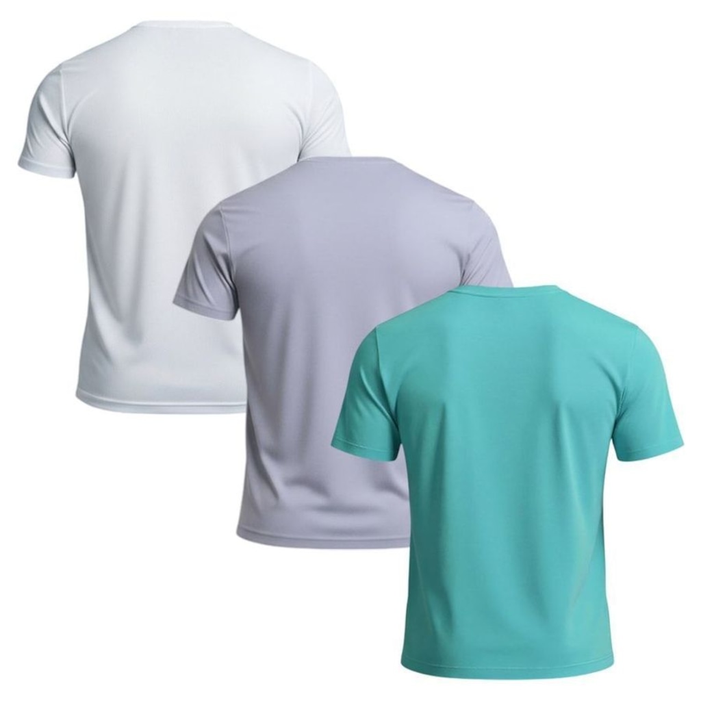 Imagem 2 do produto Kit 3 Camisetas Diadora Small Logo Masculina