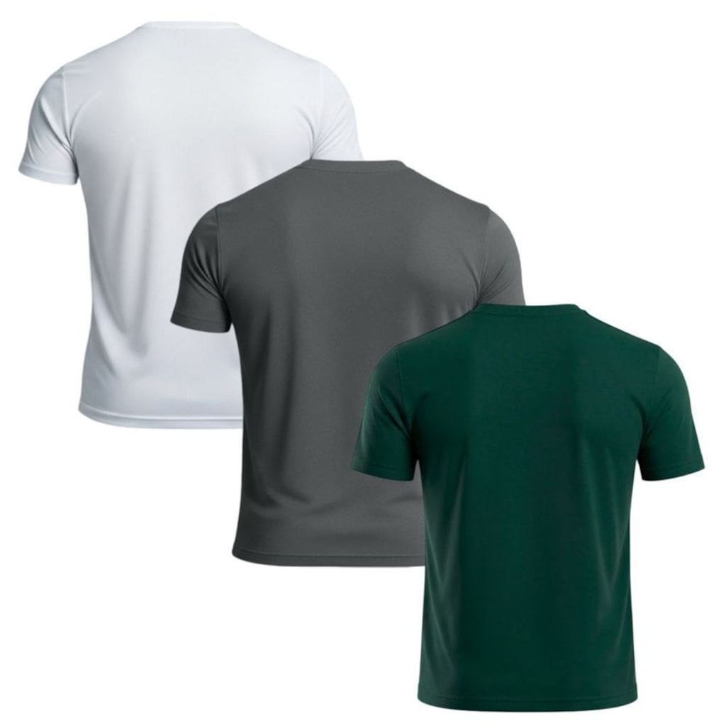 Imagem 2 do produto Kit 3 Camisetas Diadora Small Logo Masculina