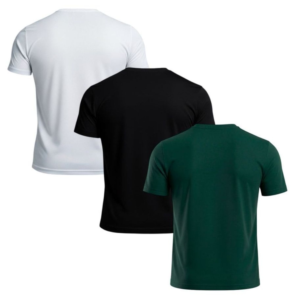Imagem 2 do produto Kit 3 Camisetas Diadora Small Logo Masculina