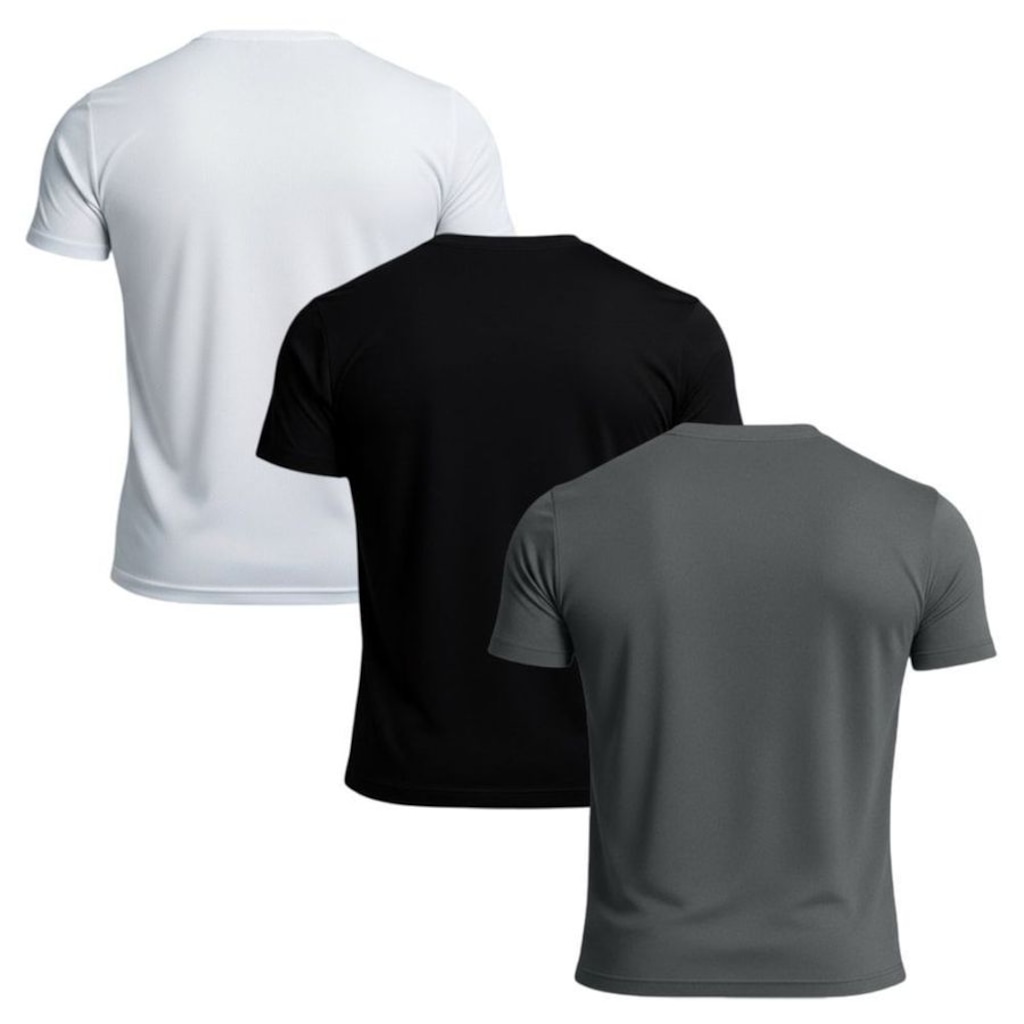 Imagem 2 do produto Kit 3 Camisetas Diadora Small Logo Masculina