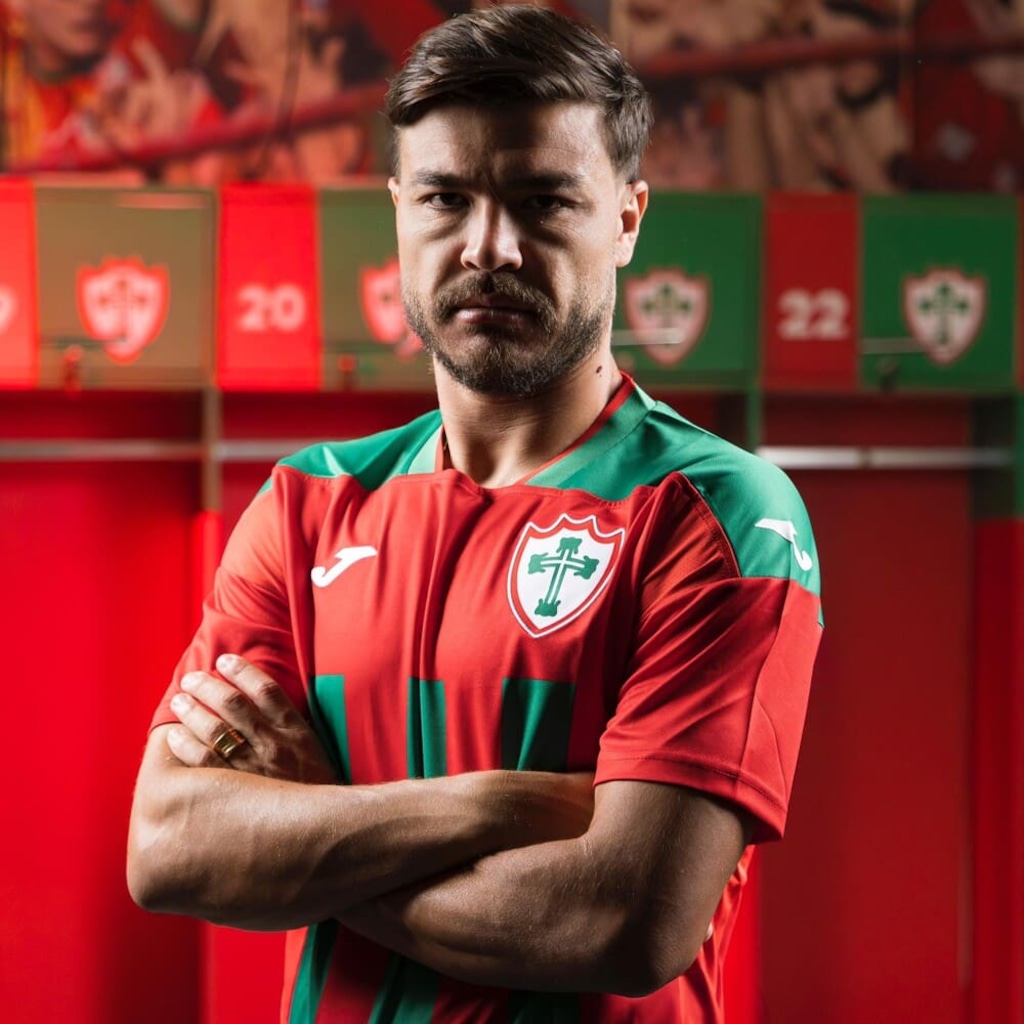 Imagem 2 do produto Camisa da Portuguesa I 25/26 Joma Jogador Masculina