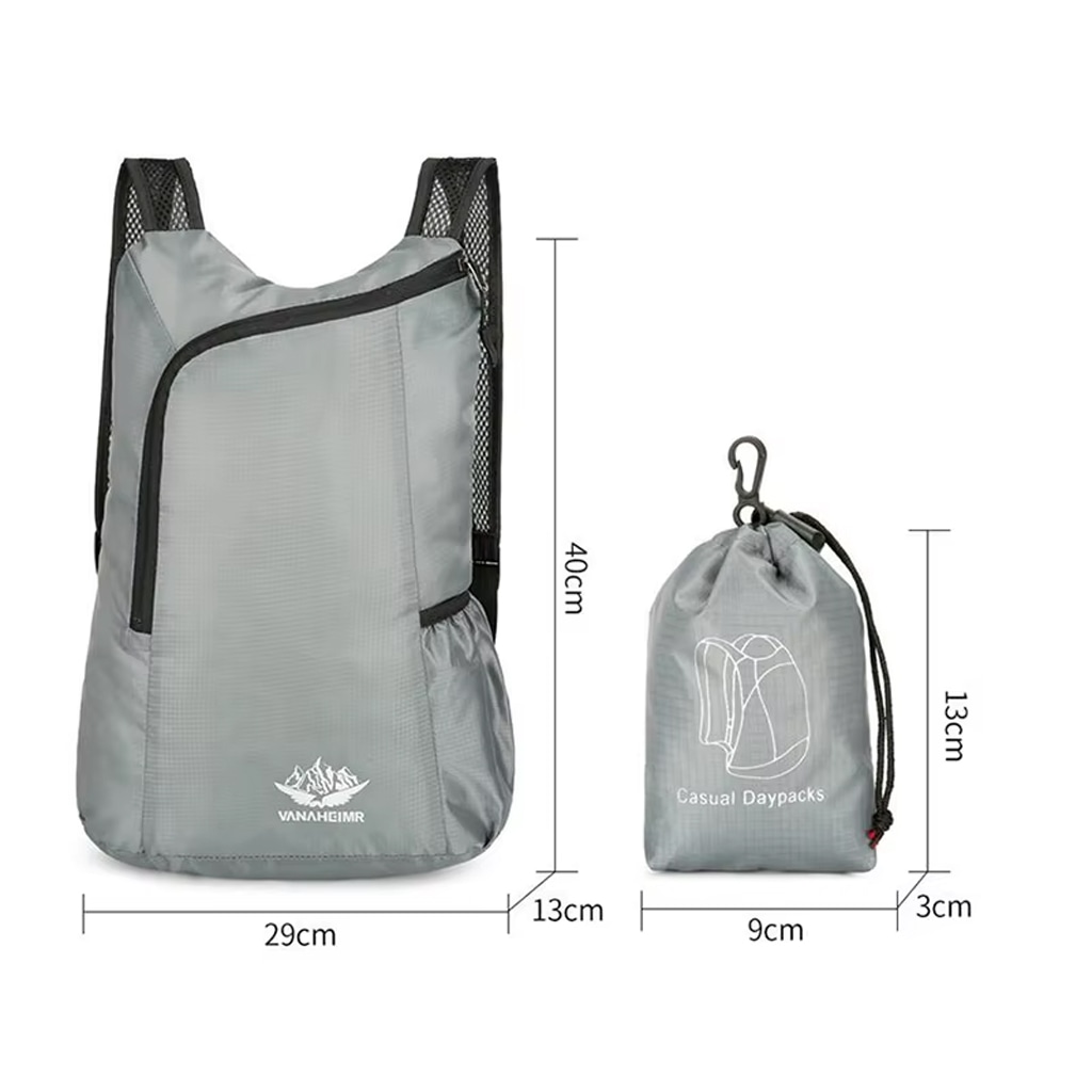 Imagem 2 do produto Mochila Gold Sports Dobrável Portátil Premium 20 litros