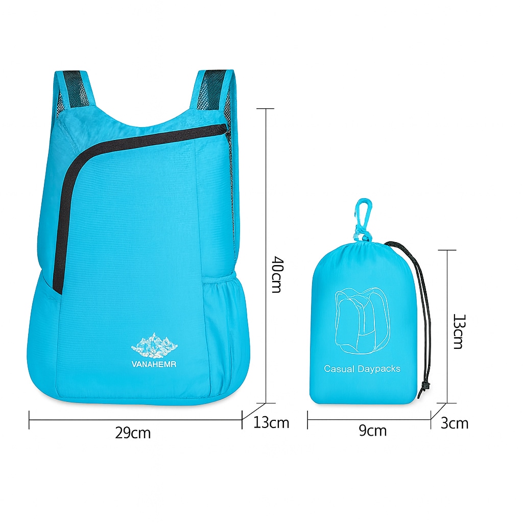 Imagem 2 do produto Mochila Gold Sports Dobrável Portátil Premium 20 litros