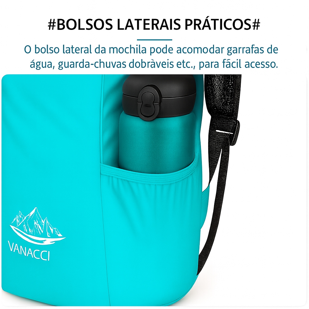 Imagem 4 do produto Mochila Gold Sports Dobrável Portátil Premium 20 litros