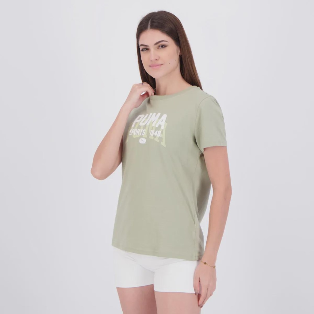 Imagem 3 do produto Camiseta PUMA Graphics Varsity Feminina