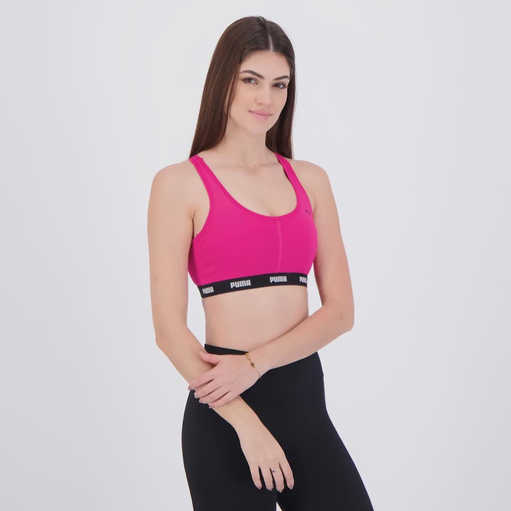 Imagem 2 do produto Top Nadador Puma com Bojo Removível Feminino