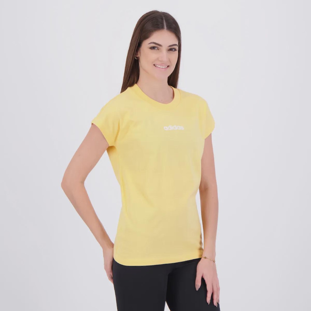 Imagem 2 do produto Camiseta Feminina adidas Manga Curta Logo Linear