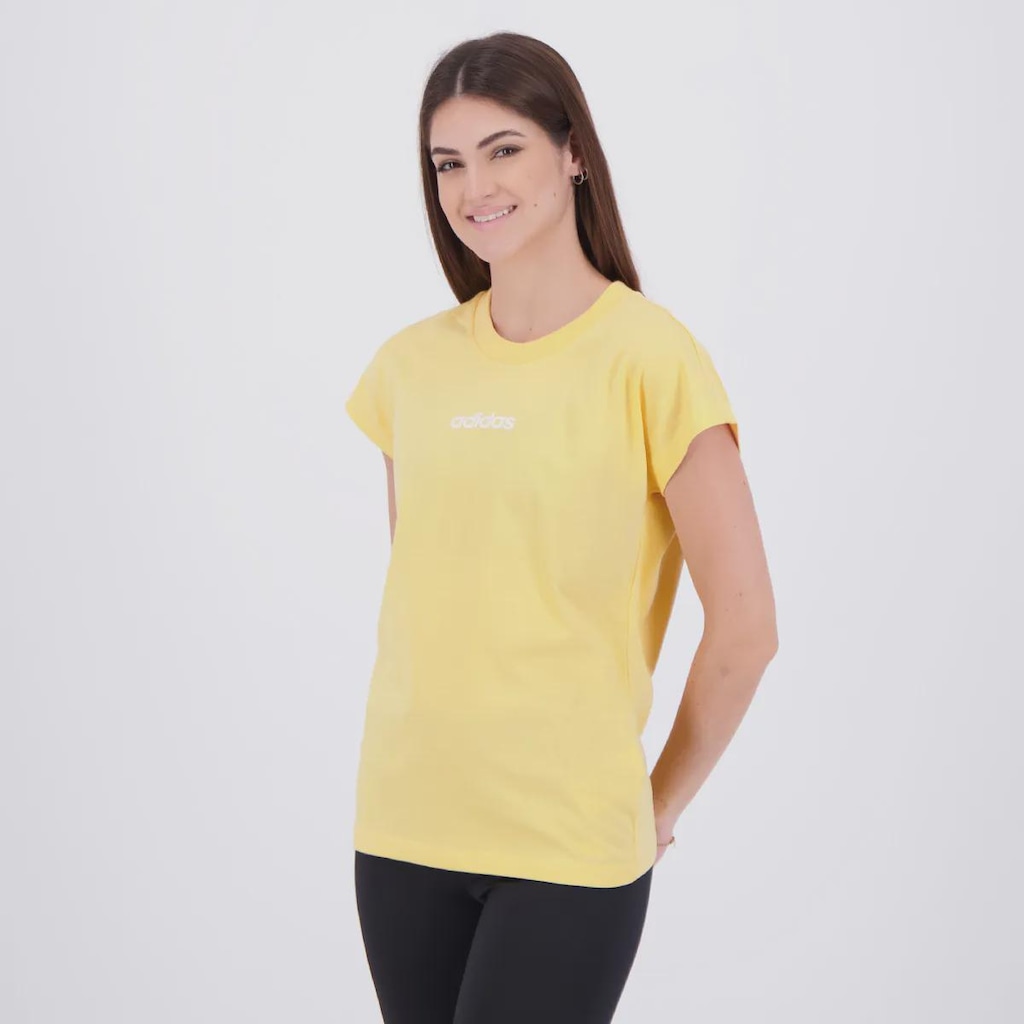 Imagem 3 do produto Camiseta Feminina adidas Manga Curta Logo Linear
