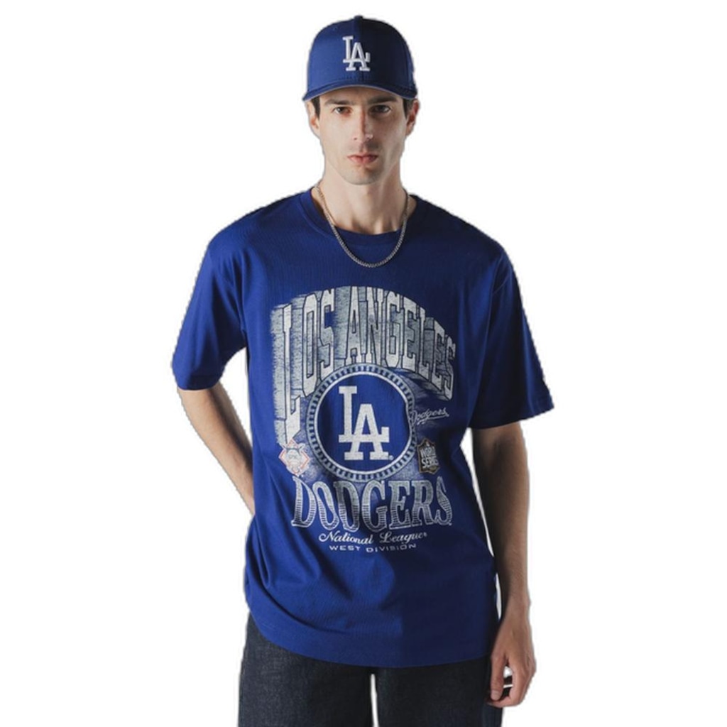 Imagem 2 do produto Camiseta New Era Oversize Los Angeles Dodgers MLB Masculina
