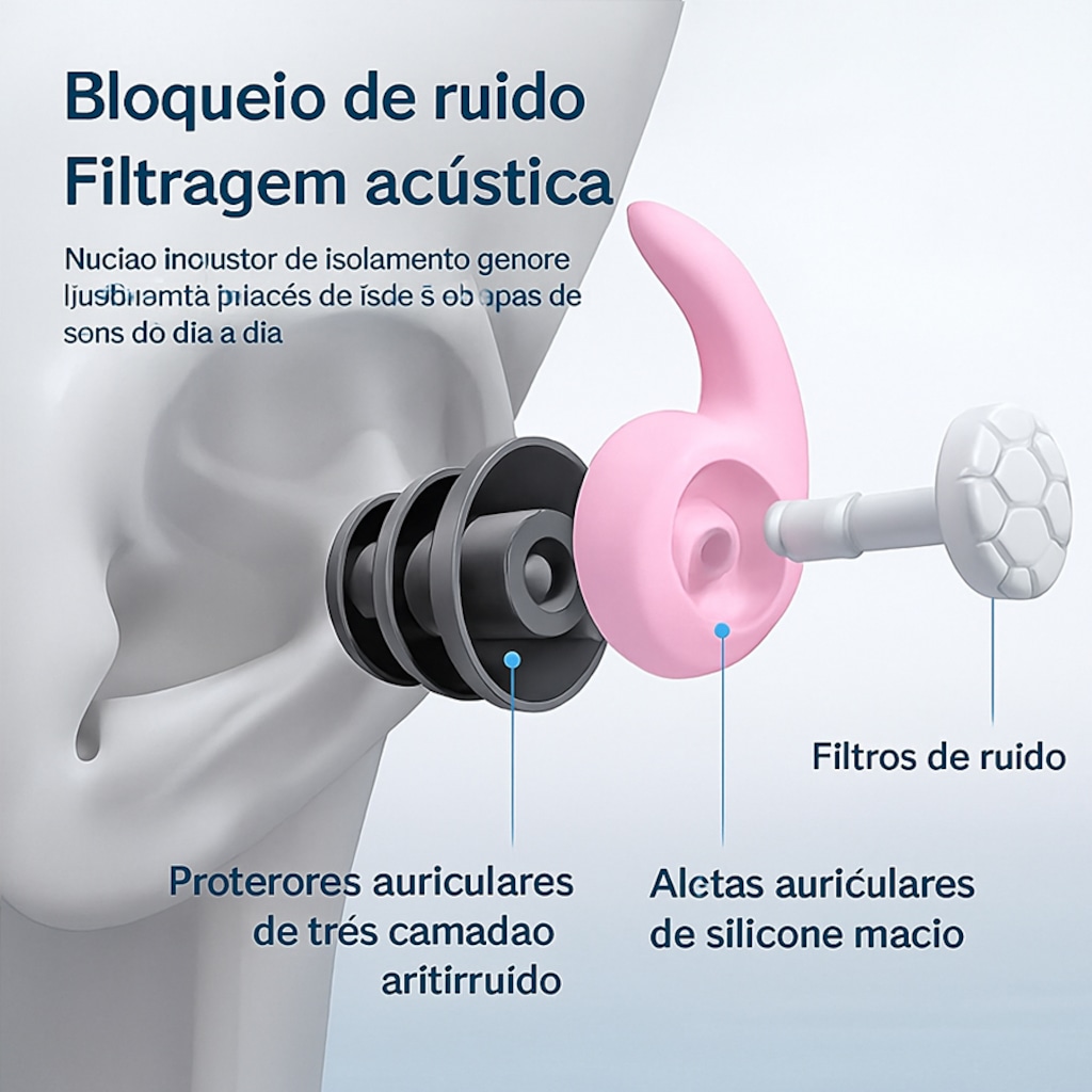 Imagem 3 do produto Protetor de Ouvido Anatômico Gold Sports Pro II