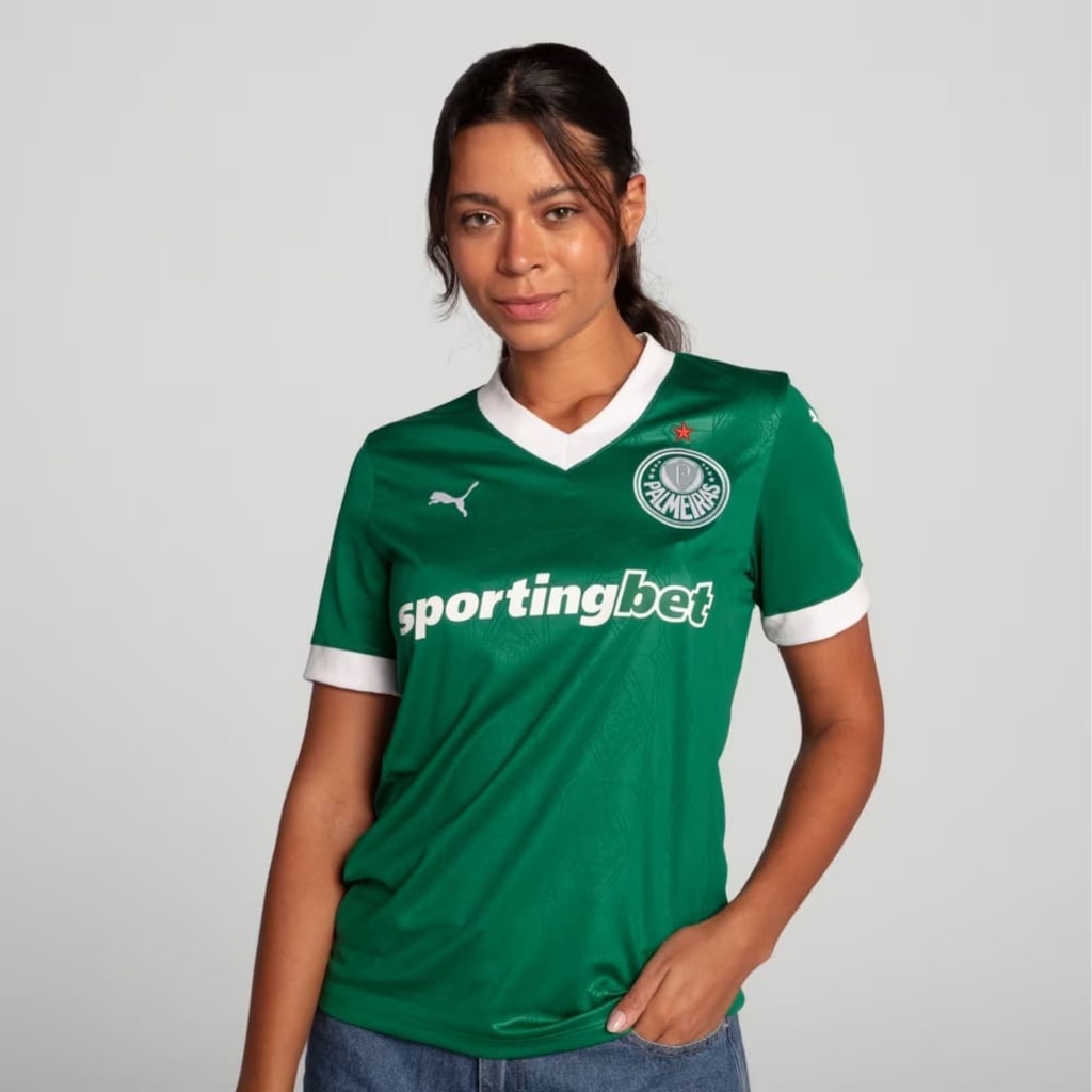Imagem 4 do produto Camisa do Palmeiras I Puma 25/26 Feminina