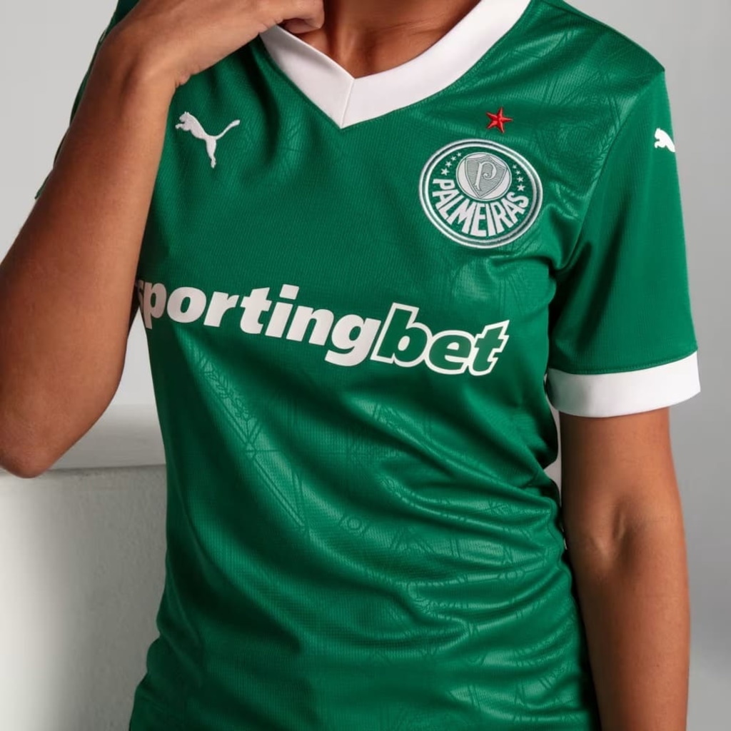Imagem 5 do produto Camisa do Palmeiras I Puma 25/26 Feminina