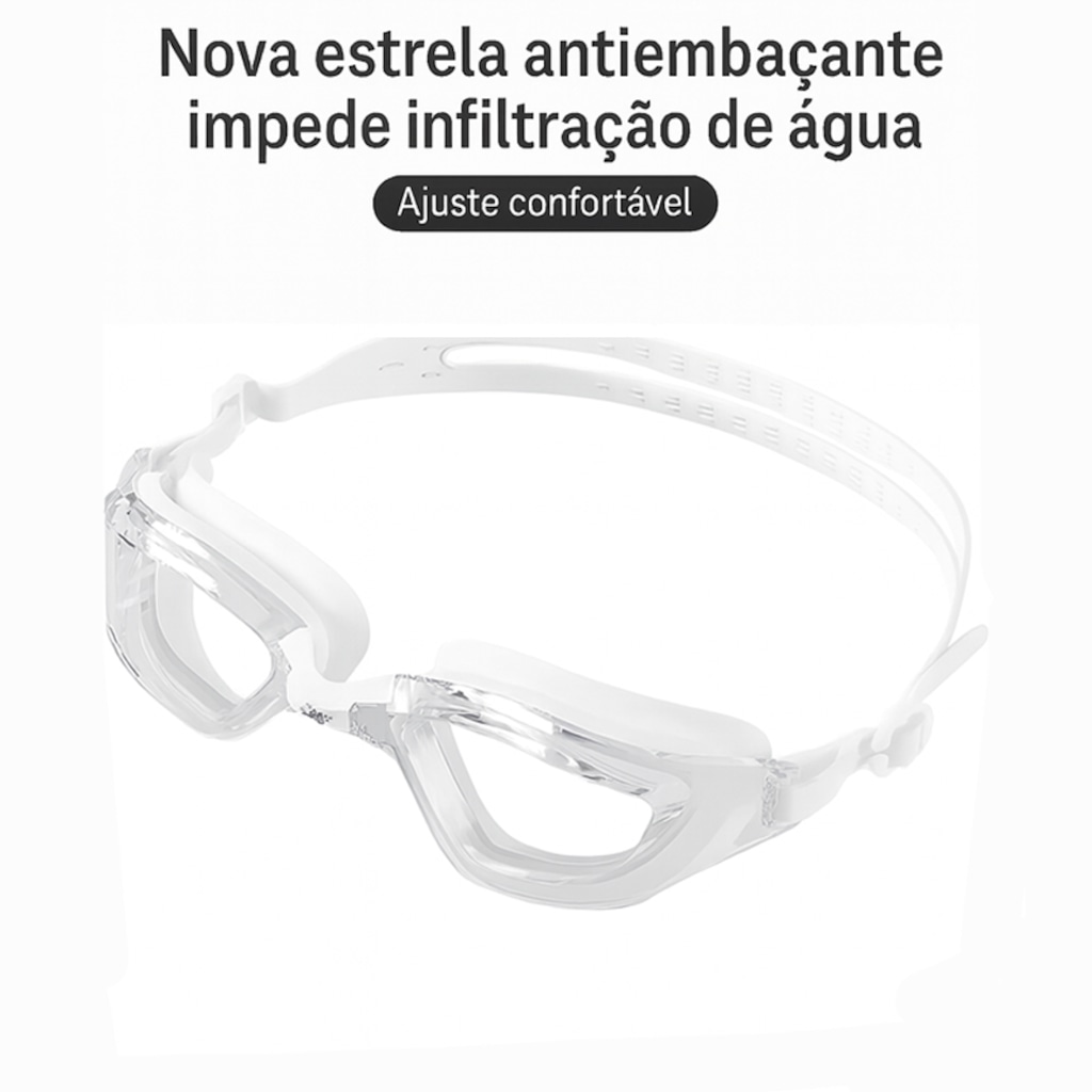 Imagem 3 do produto Óculos de Natação Gold Sports Crystal View 10.0 Hign Definition Adulto