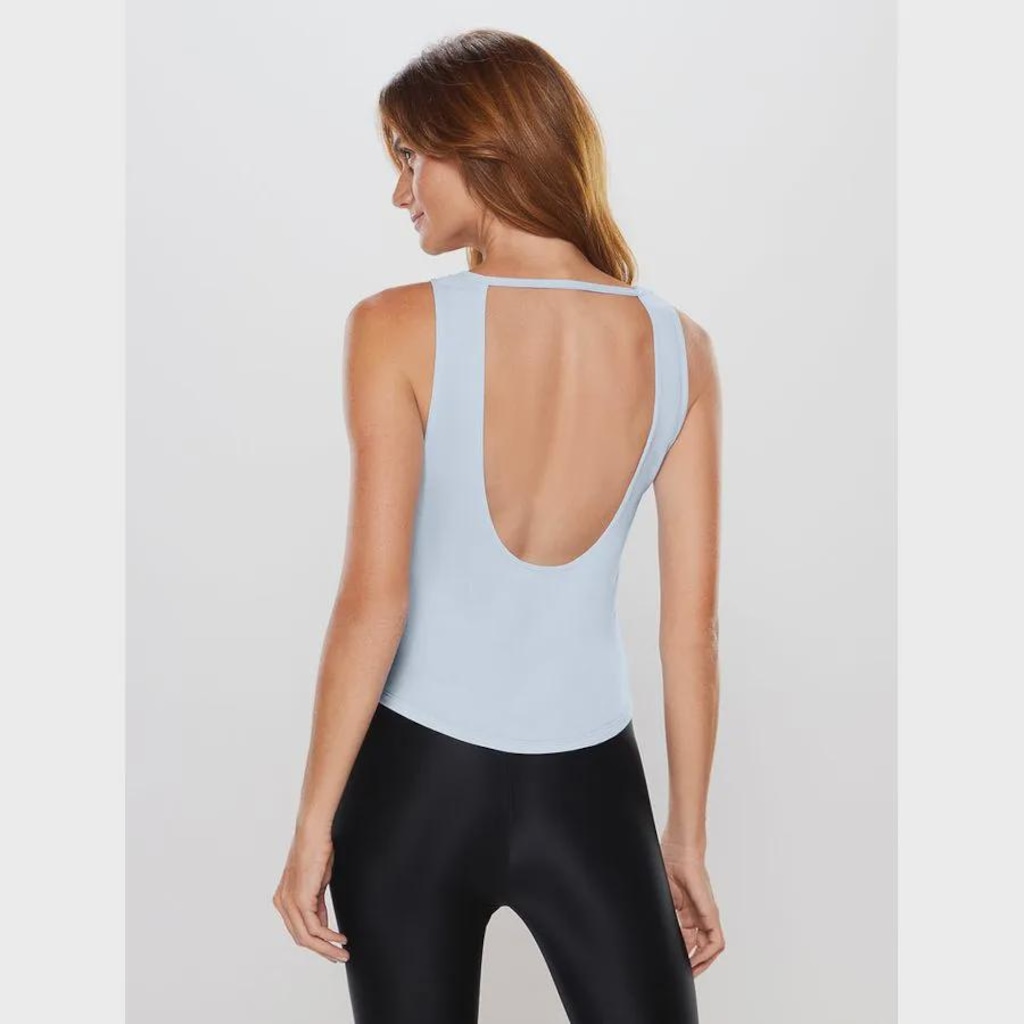 Imagem 2 do produto Camiseta Regata Body For Sure Lisa Essentials Colors Feminina
