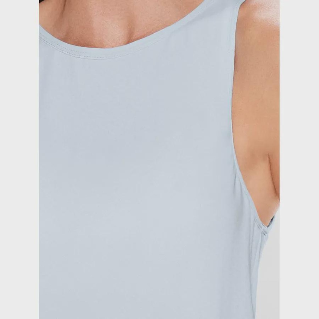 Imagem 4 do produto Camiseta Regata Body For Sure Lisa Essentials Colors Feminina