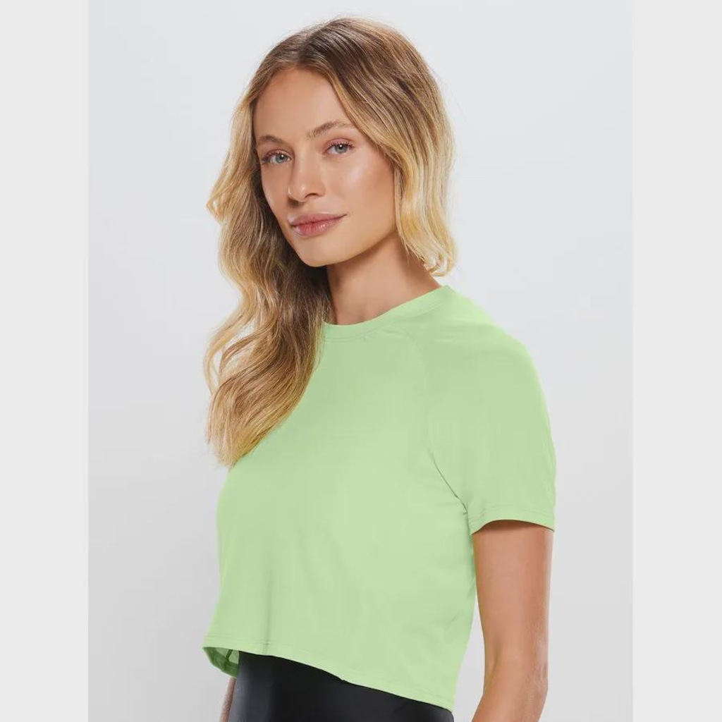Imagem 3 do produto Blusa Cropped Body For Sure Liso Essentials Colors