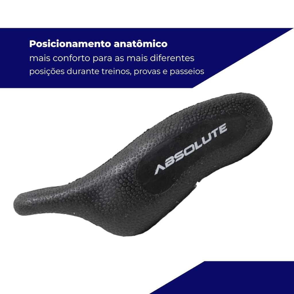 Imagem 2 do produto Bar End Chifre Guidão Bike Absolute Ergonômico - 126mm