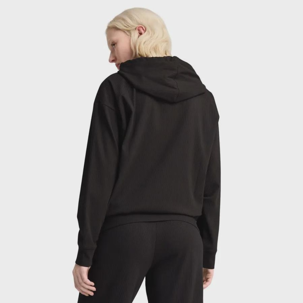 Imagem 2 do produto Blusão Com Capuz Puma Ess Elevated Comfort Rib Feminino