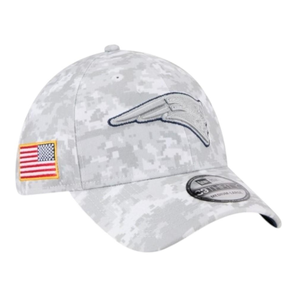 Imagem 4 do produto Boné New Era 3930 New England Patriots Salute Service Masculino