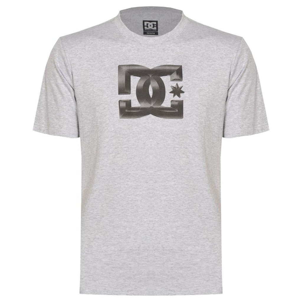 Imagem 4 do produto Camiseta DC Shoes DC Star Chrome Silver Masculina