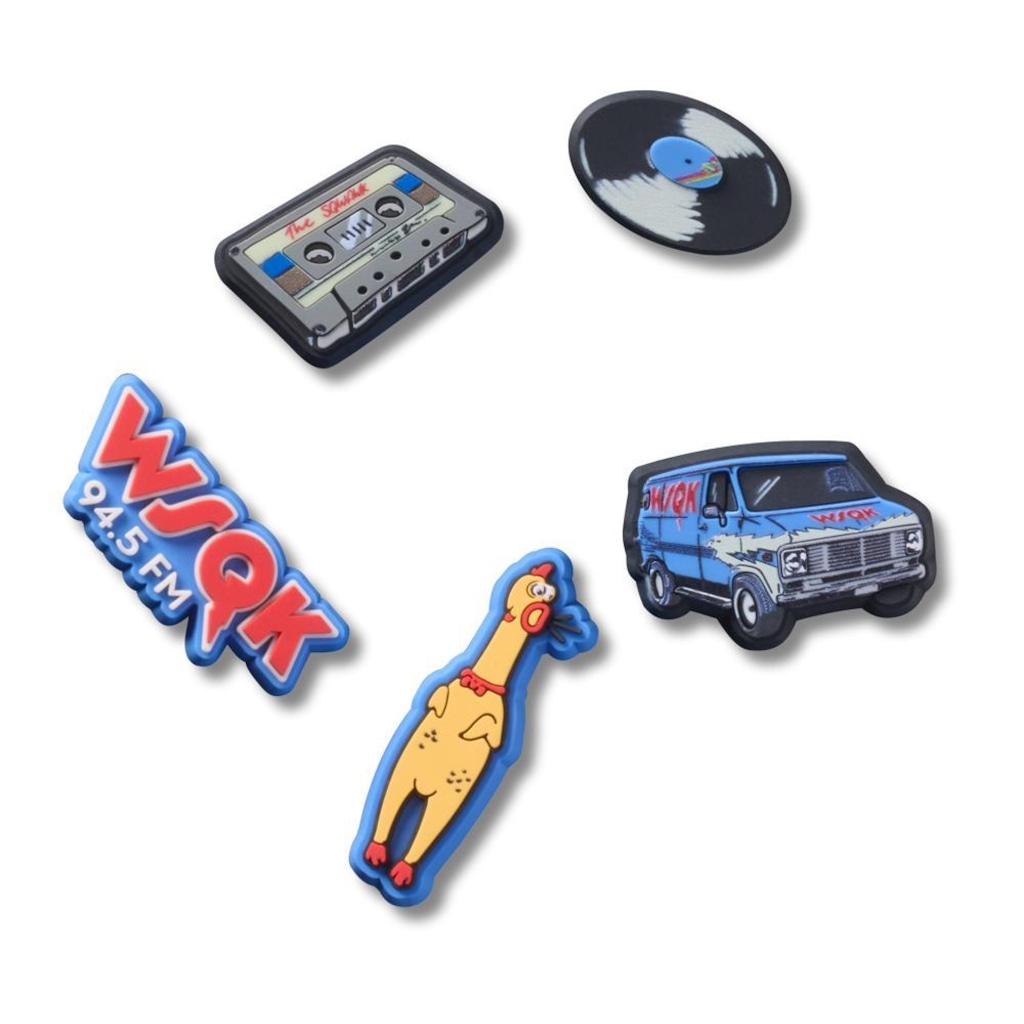 Imagem 1 do produto Jibbitz™ Stranger Things Pack Com 5 Peças Único - Unissex