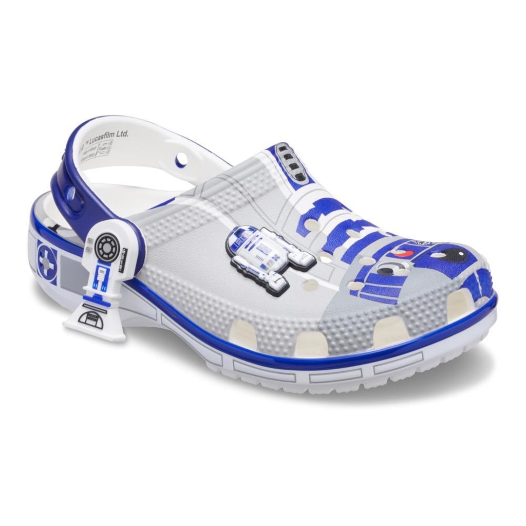Imagem 2 do produto Sandália Crocs Star Wars R2D2 Classic Clog K Multi - Unissex