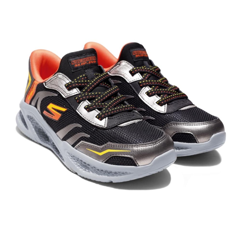 Imagem 5 do produto Tênis Infantil Skechers Meteor Lights Brisk