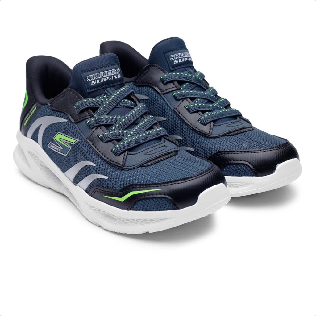 Imagem 2 do produto Tênis Infantil Skechers Meteor Lights Brisk