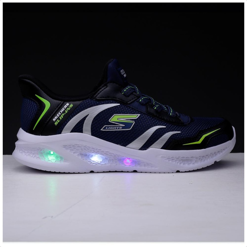 Imagem 4 do produto Tênis Infantil Skechers Meteor Lights Brisk
