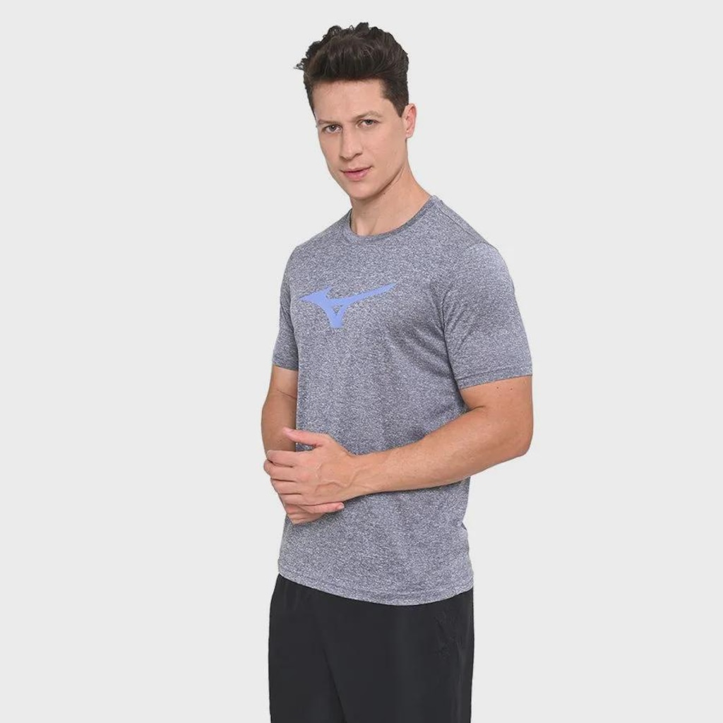 Imagem 2 do produto Camiseta Mizuno Run Spark Mescl Masculino