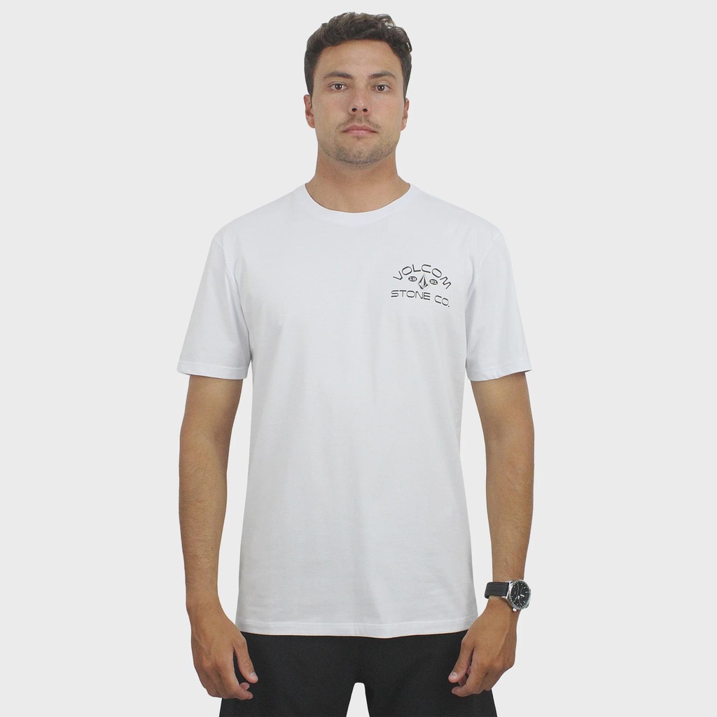 Imagem 3 do produto Camiseta Volcom Always White - Masculina